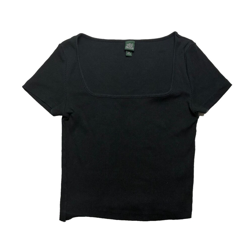 Wild Fable Women’s Tank Top XS Black Sleeveless Basic Casual Layering Shirt